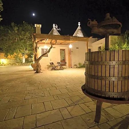 Nocleg ze śniadaniem Trulli Petra Chiara 3*